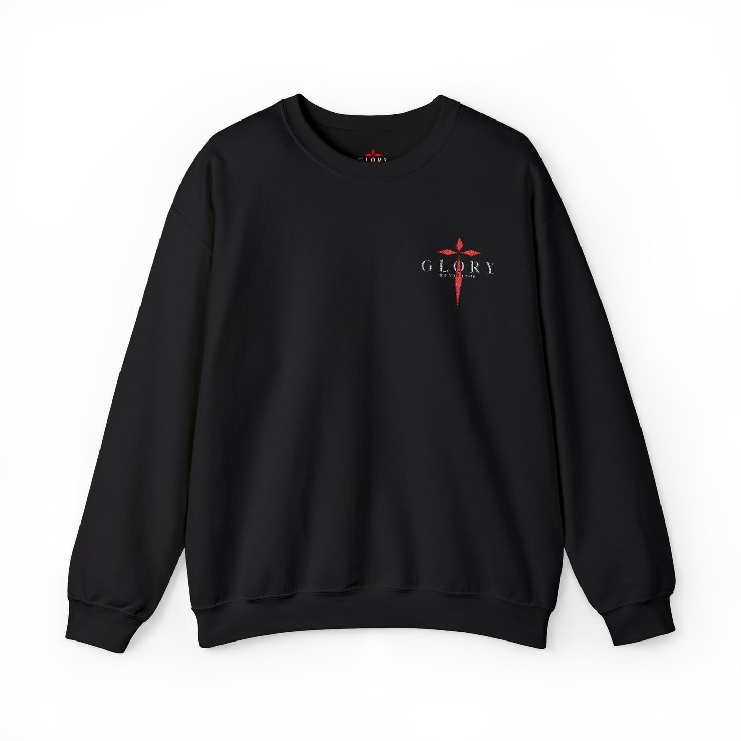 Christian Crewneck Sweatshirt - Glory to The Lamb